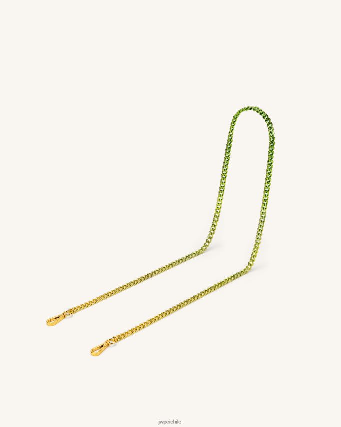 JW PEI correa de cadena degradada aria verde Correa 26446P271