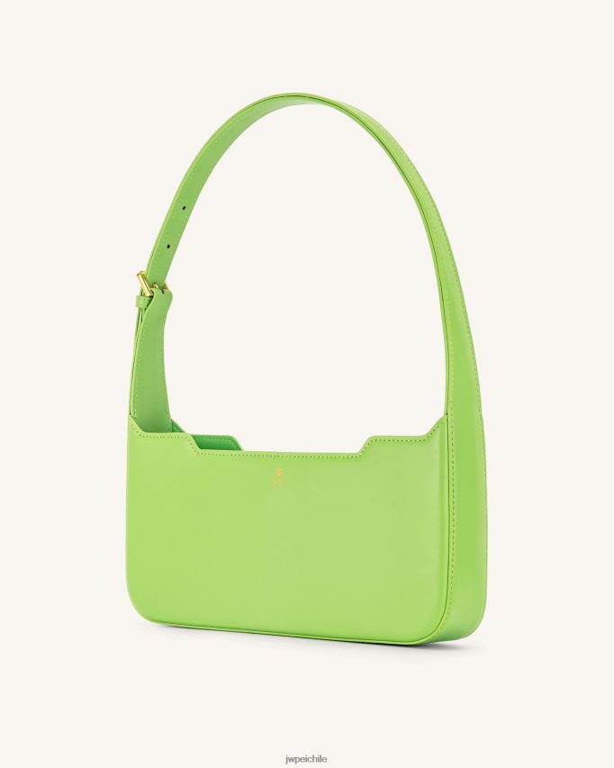 JW PEI bolsa de hombro Millie verde lima bolsa de hombro 26446P77