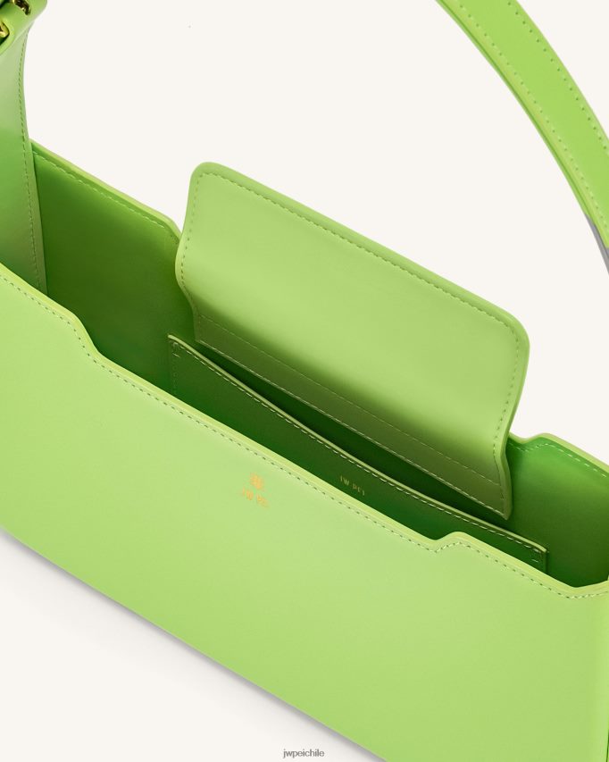JW PEI bolsa de hombro Millie verde lima bolsa de hombro 26446P77