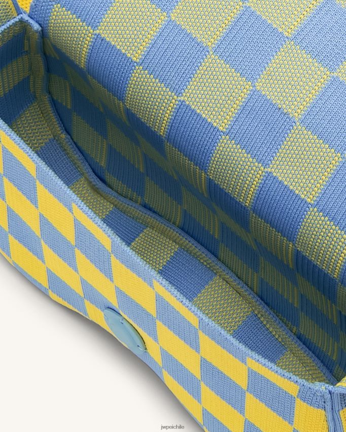 JW PEI bolsa de hombro becci de punto hielo y amarillo bolsa de hombro 26446P113