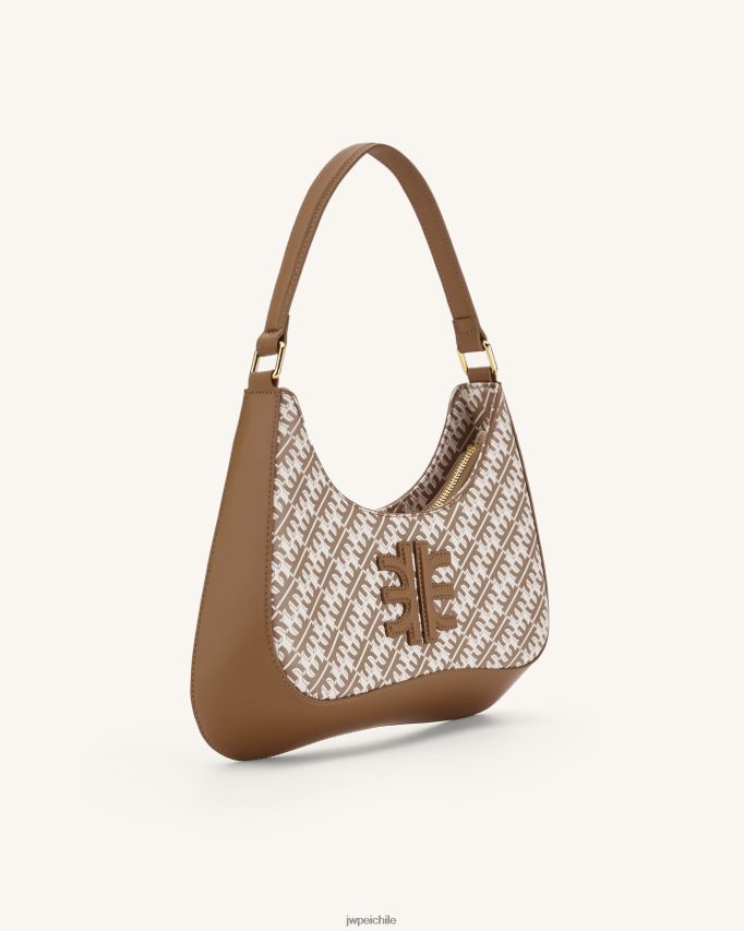 JW PEI bolsa de hombro fei ruby marrón bolsa de hombro 26446P96