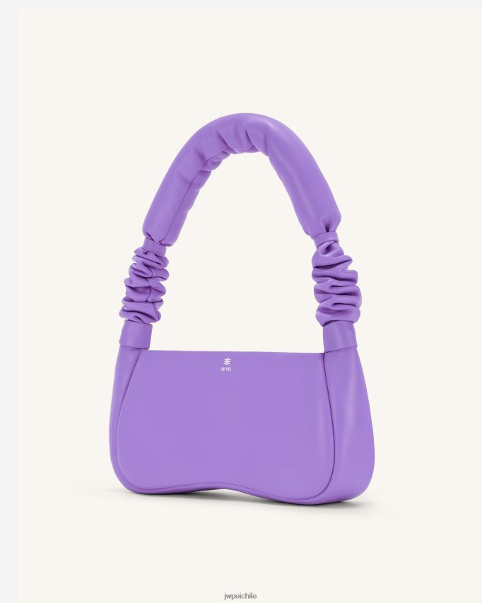 JW PEI bolso de hombro alison de volumen suave lavanda púrpura bolsa de hombro 26446P93