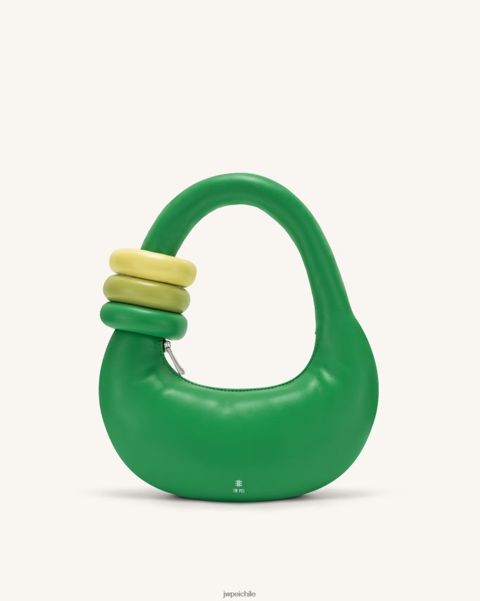 JW PEI bolso de hombro ábaco Pasto verde bolsa de hombro 26446P118