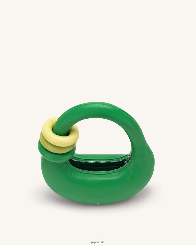 JW PEI bolso de hombro ábaco Pasto verde bolsa de hombro 26446P118