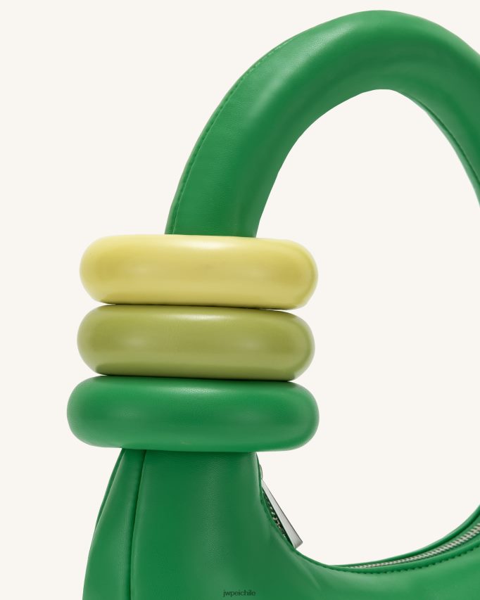 JW PEI bolso de hombro ábaco Pasto verde bolsa de hombro 26446P118