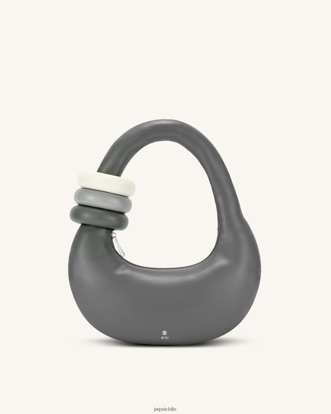 JW PEI bolso de hombro ábaco gris bolsa de hombro 26446P123