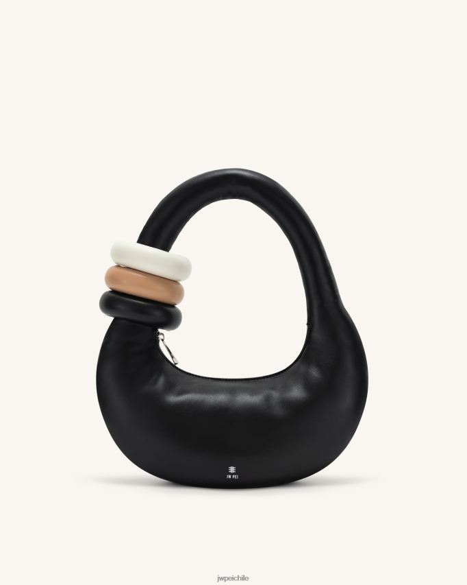 JW PEI bolso de hombro ábaco negro bolsa de hombro 26446P116