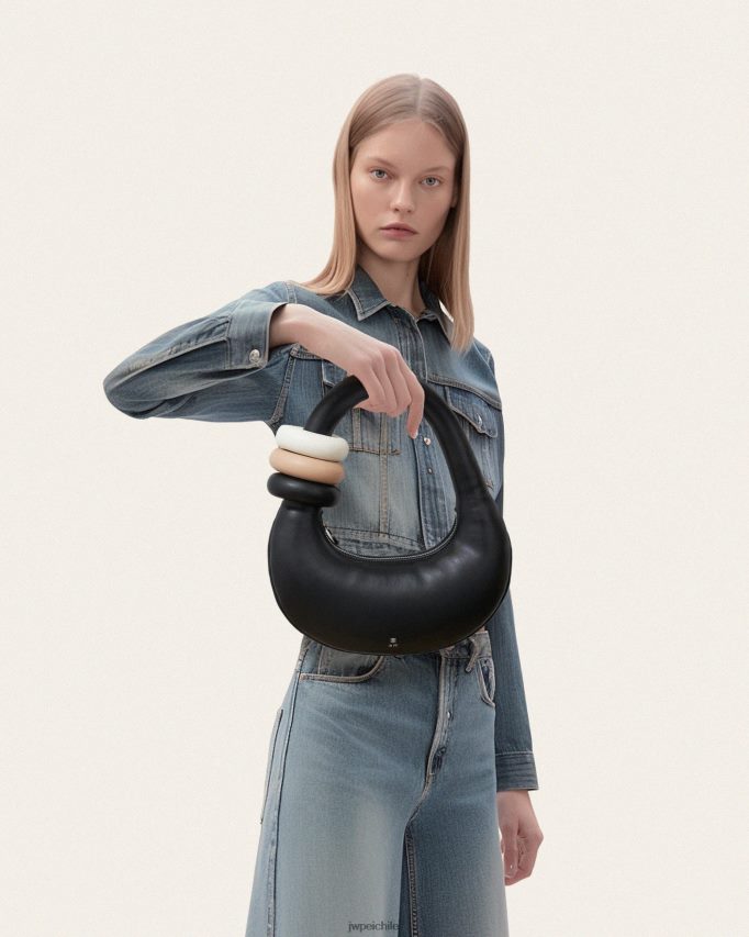 JW PEI bolso de hombro ábaco negro bolsa de hombro 26446P116