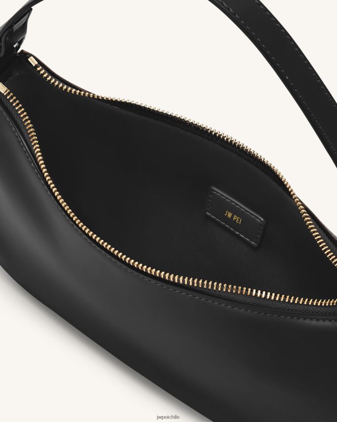 JW PEI bolso de hombro con diseño de lirio negro bolsa de hombro 26446P68