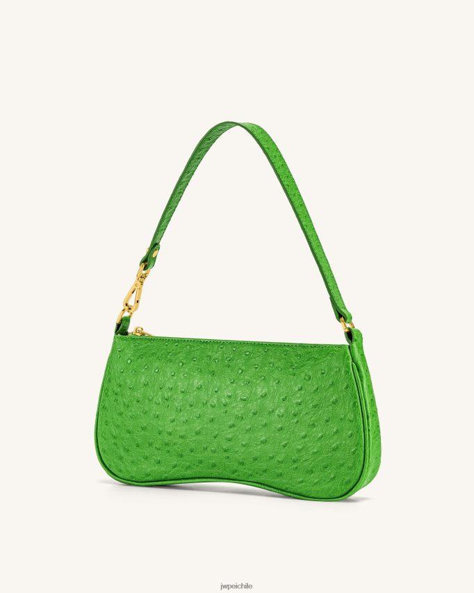 JW PEI bolso de hombro eva avestruz verde hierba bolsa de hombro 26446P105