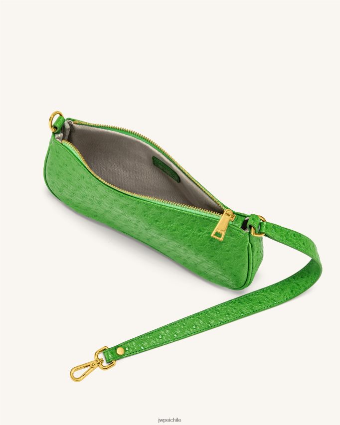 JW PEI bolso de hombro eva avestruz verde hierba bolsa de hombro 26446P105