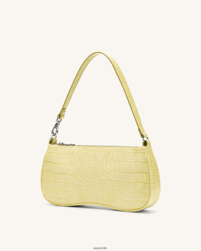 JW PEI bolso de hombro eva cocodrilo amarillo claro bolsa de hombro 26446P103