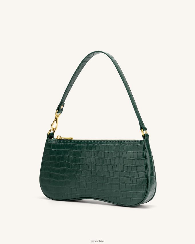 JW PEI bolso de hombro eva cocodrilo verde oscuro bolsa de hombro 26446P89