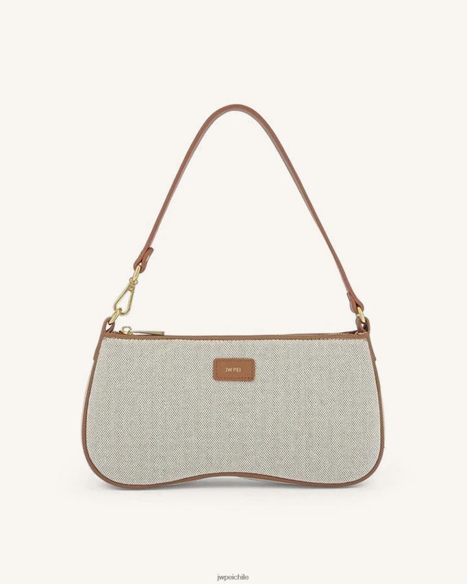 JW PEI bolso de hombro eva lienzo beige bolsa de hombro 26446P92