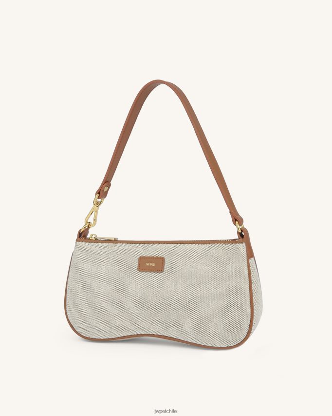 JW PEI bolso de hombro eva lienzo beige bolsa de hombro 26446P92