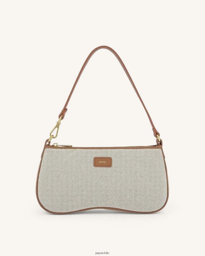 JW PEI bolso de hombro eva lienzo beige bolsa de hombro 26446P92