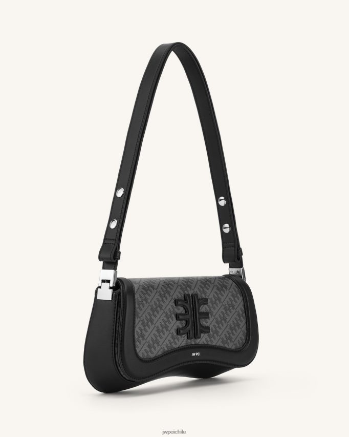 JW PEI bolso de hombro fei joy hierro negro bolsa de hombro 26446P99