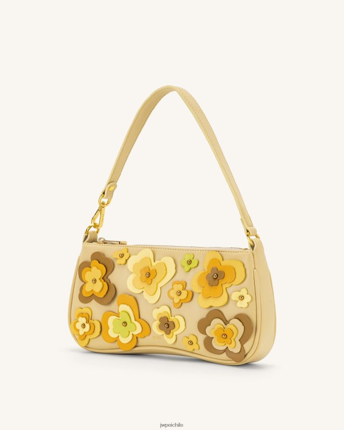 JW PEI bolso de hombro floral eva multicolor bolsa de hombro 26446P135