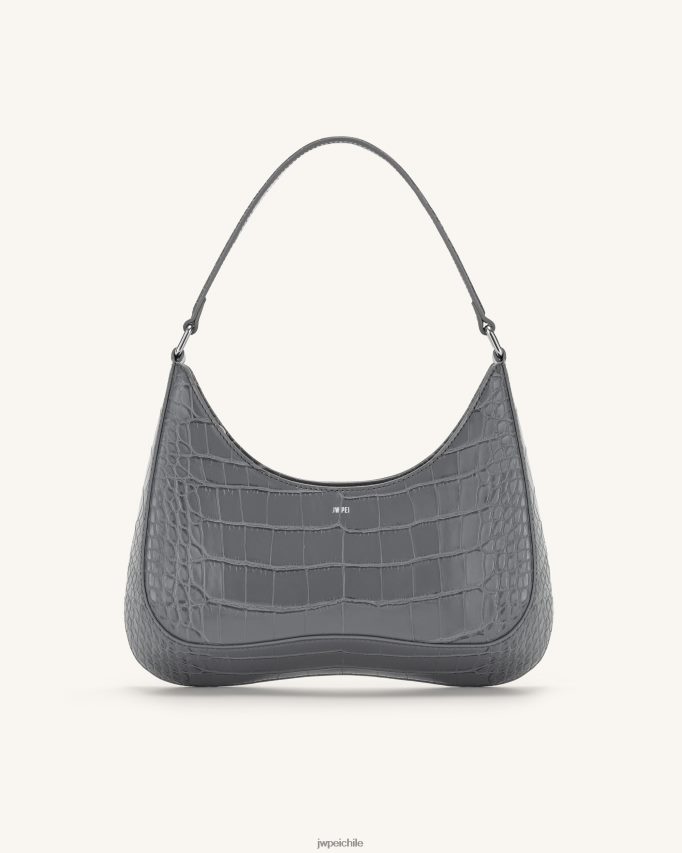 JW PEI bolso de hombro rubí gris bolsa de hombro 26446P121