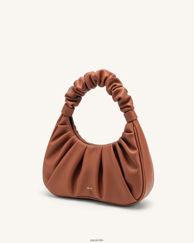 JW PEI bolso de mano gabbi fruncido Nutella bolsa de hombro 26446P80
