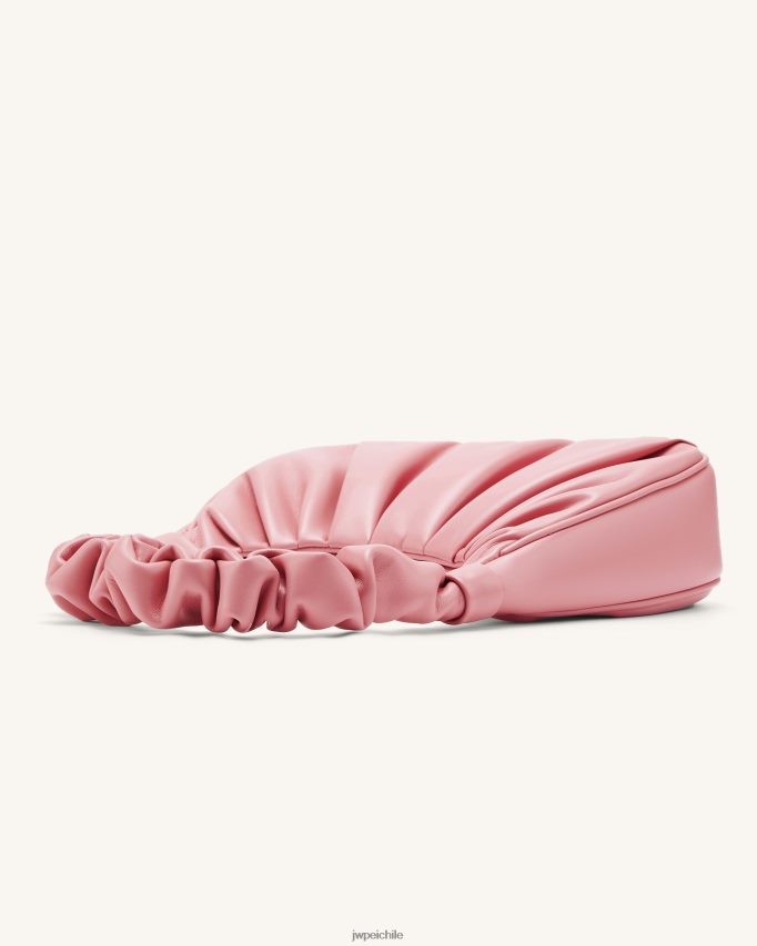 JW PEI bolso de mano gabbi fruncido almendra coralina bolsa de hombro 26446P83