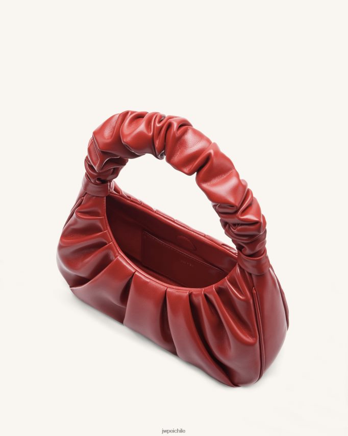 JW PEI bolso de mano gabbi fruncido chile bolsa de hombro 26446P84