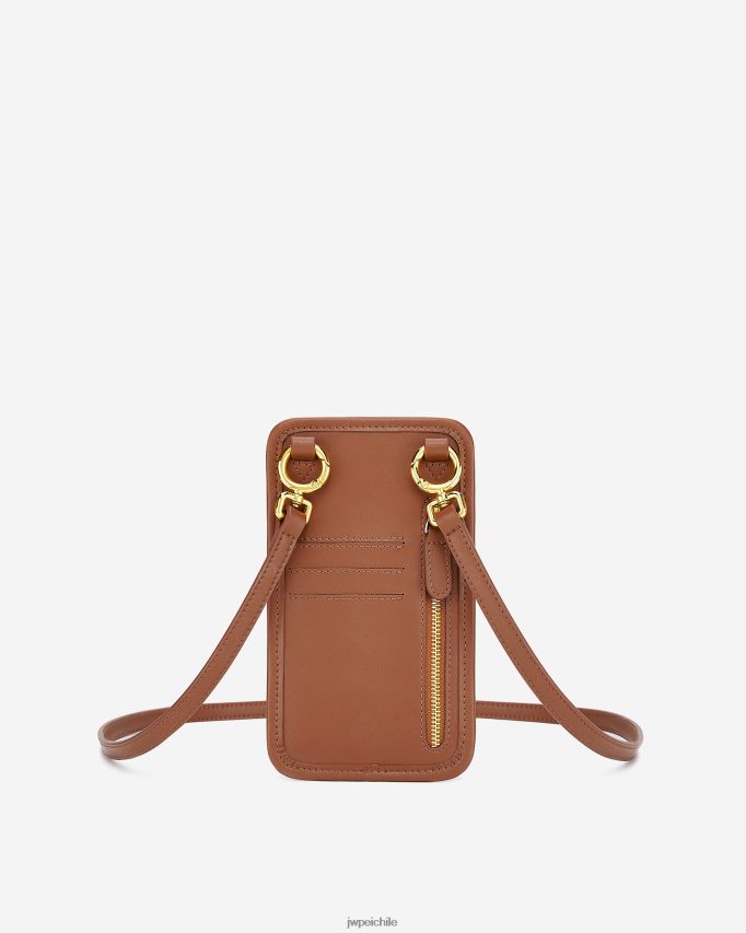 JW PEI bolsa de teléfono de lona aylin marrón bolsa de teléfono 26446P203