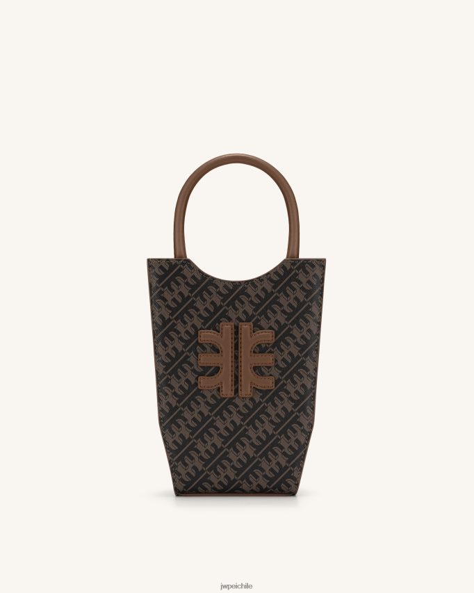 JW PEI bolsa de teléfono fei marron oscuro bolsa de teléfono 26446P221