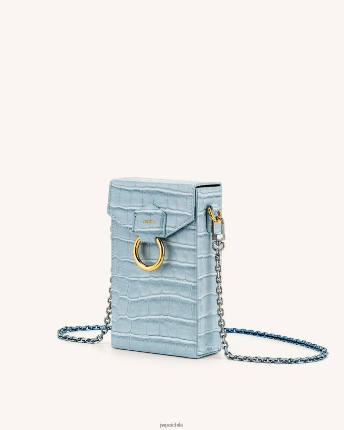 JW PEI caja del teléfono de la cadena del gradiente de lola cocodrilo de hielo bolsa de teléfono 26446P191