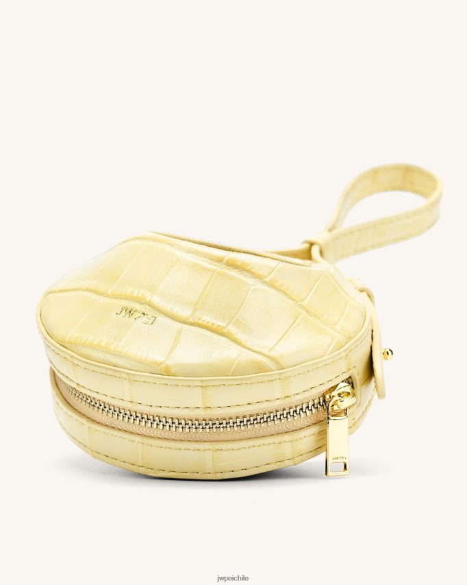 JW PEI minibolso Rantan cocodrilo amarillo claro bolsa de asa 26446P177