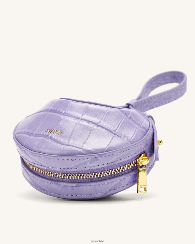 JW PEI minibolso Rantan cocodrilo morado bolsa de asa 26446P180