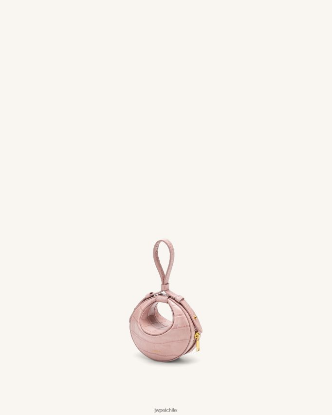 JW PEI minibolso Rantan cocodrilo rosa bolsa de asa 26446P178