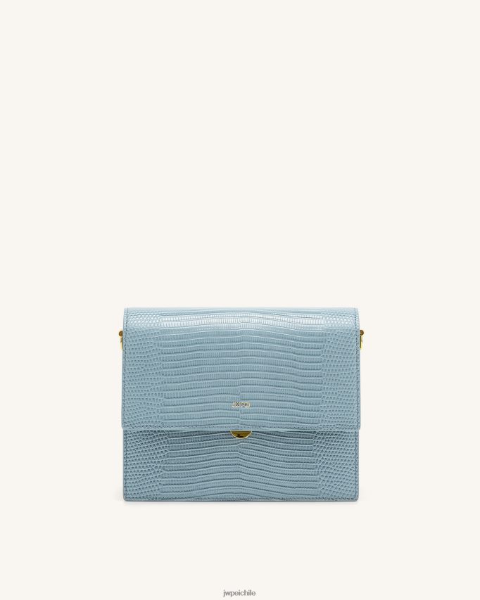 JW PEI bandolera mini con solapa lagarto de hielo bandolera 26446P26