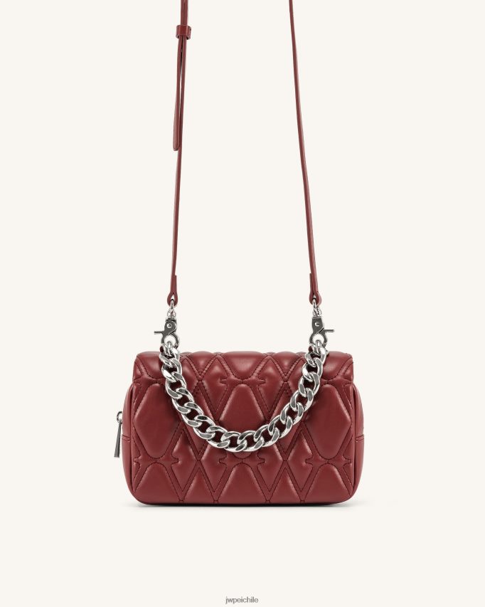 JW PEI bolsa crossbody nora vino rojo bandolera 26446P44