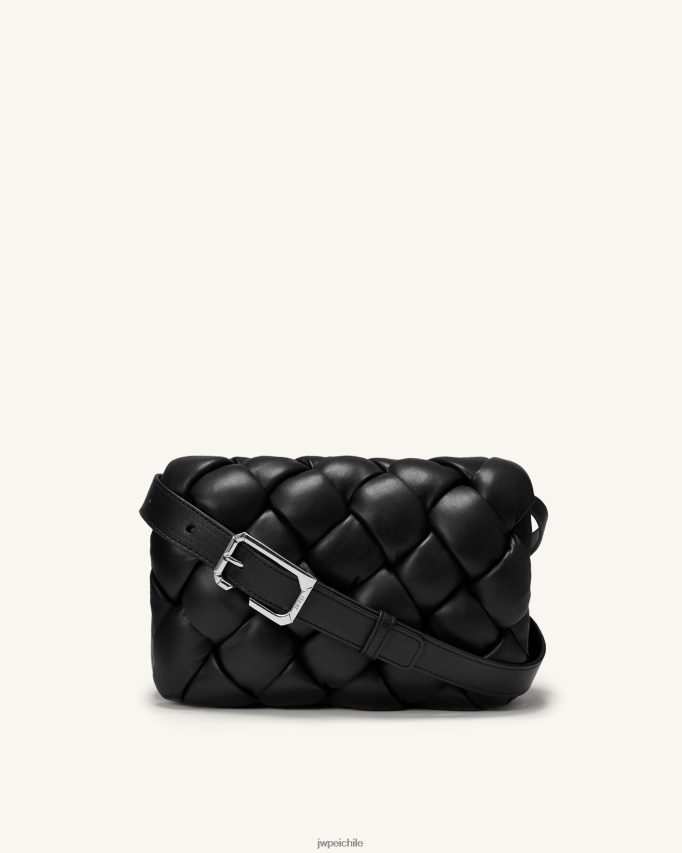JW PEI bolsa de laberinto negro bandolera 26446P6