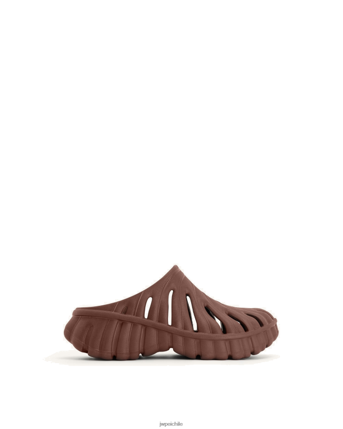 JW PEI zueco plataforma hoja de tara marrón sandalia 26446P314